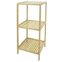 Estante Madera 3 Nivel(es) 36x88x36 cm Natural
