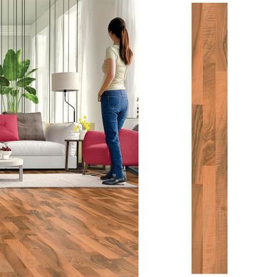 Piso Flotante 8 mm Ticino Walnut Nogal 2.12 m2
