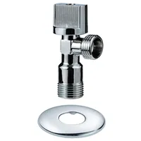 Llave Angular Metálica 1/ 2 Pulgada Para Conexión De Agua