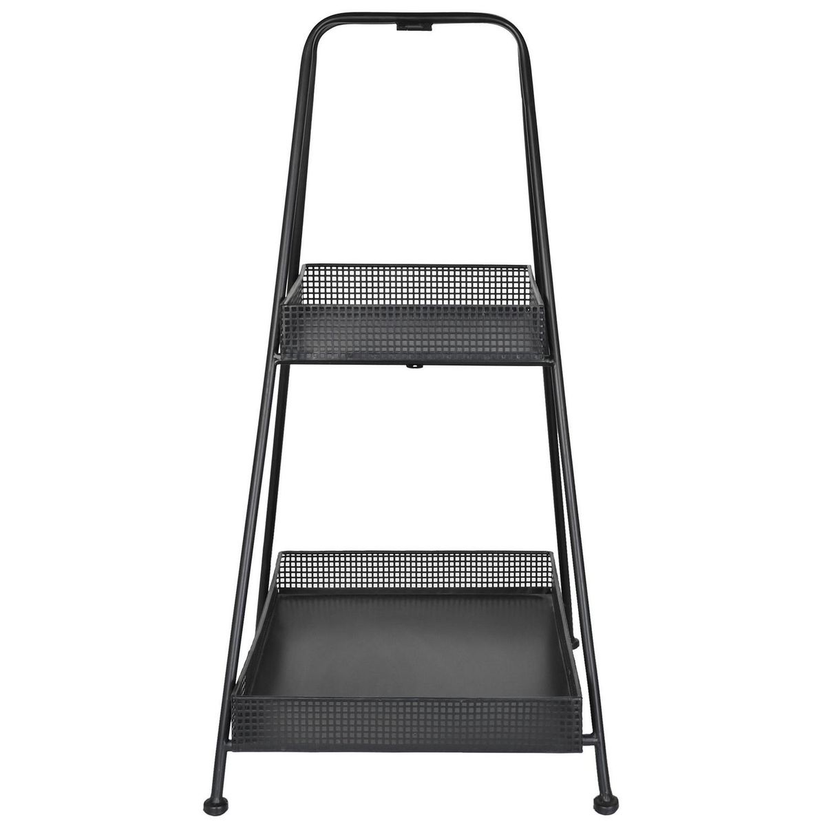 JUST HOME COLLECTION - Portamacetero 2 niveles 69 cm Negro