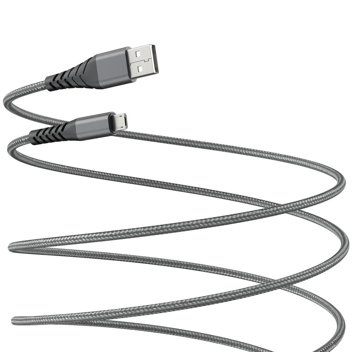 DAIRU - Cable USB a micro 3 metros grafito