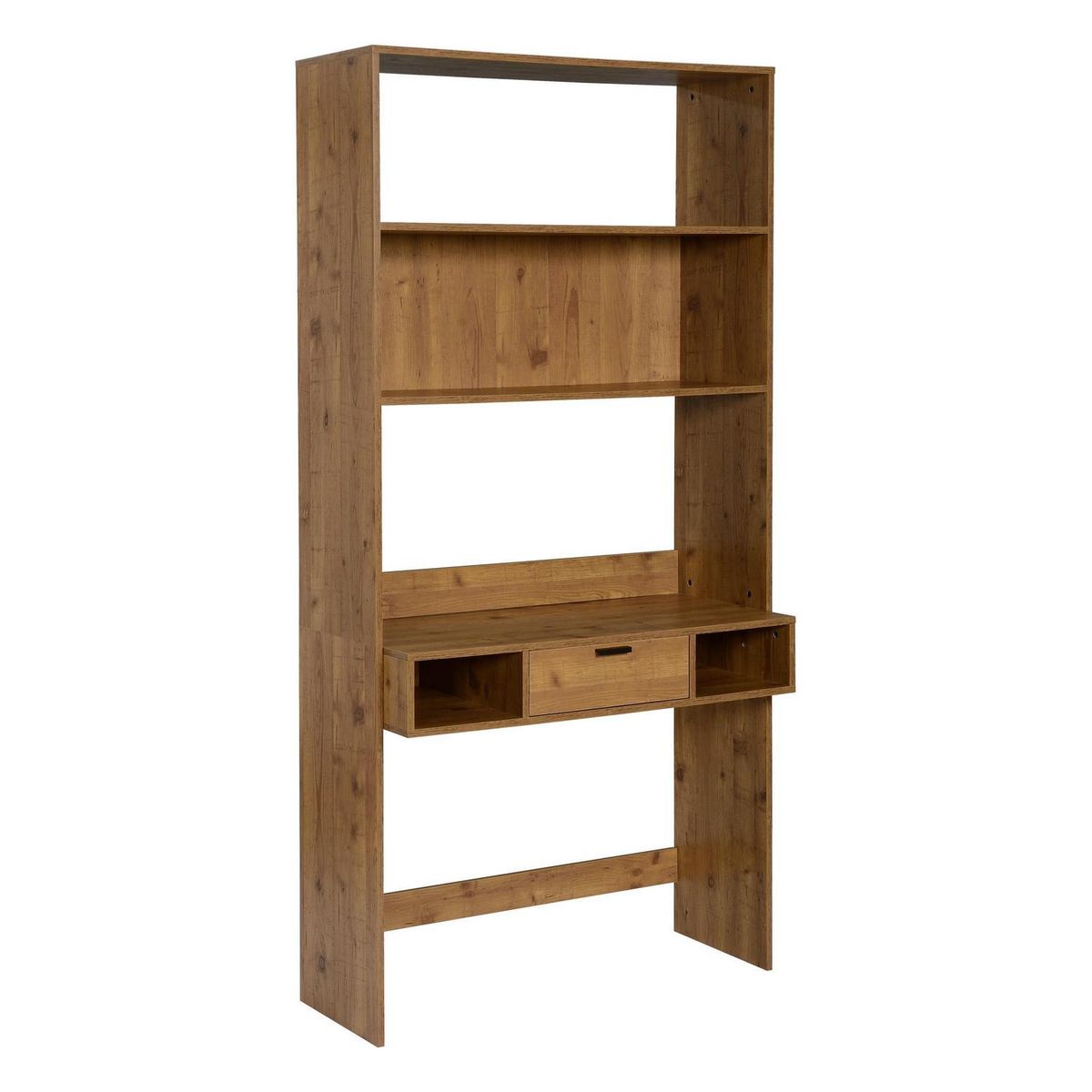 HOMY - Estante Darton Madera 3 Nivel(es) 45x200x100 cm Café