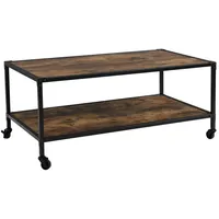 Mesa de centro con ruedas