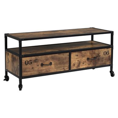 Mesa de centro con ruedas