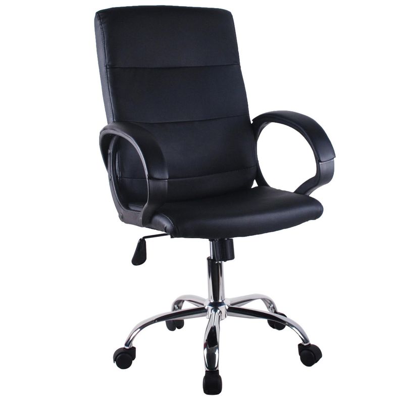 JUST HOME COLLECTION - Silla Escritorio Ejecutiva Michellin2 Negro