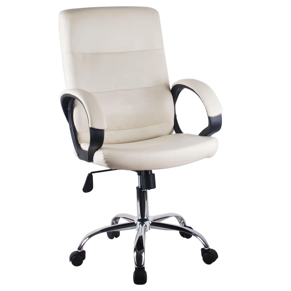 JUST HOME COLLECTION - Silla Escritorio Ejecutiva Michellin2 Beige