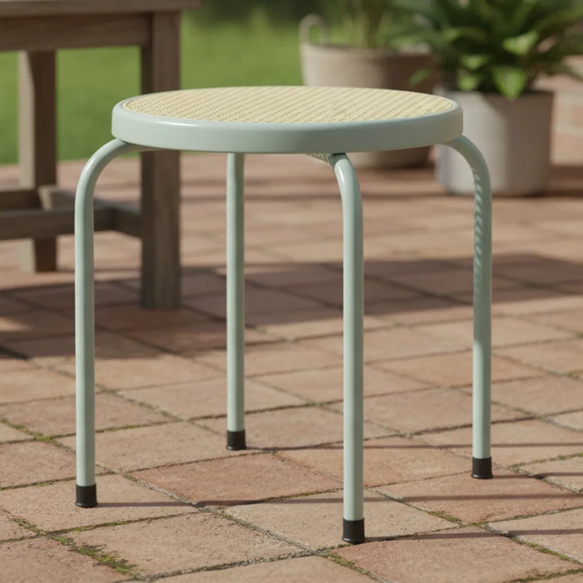 JUST HOME COLLECTION - Piso/Butaco SC20001DGR Verde 46.5x40x40 cm