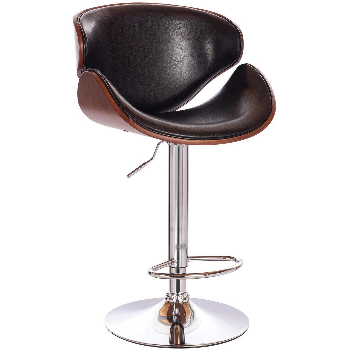 JUST HOME COLLECTION - Silla Bar Madrid Negro 111x52x49 cm