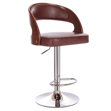 Silla bar madera PU caf