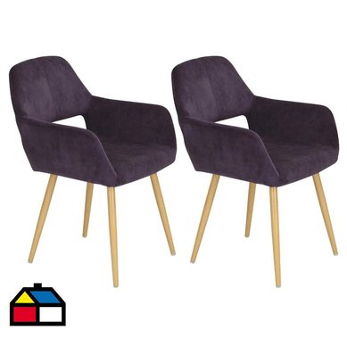 Set de 2 pisos morada