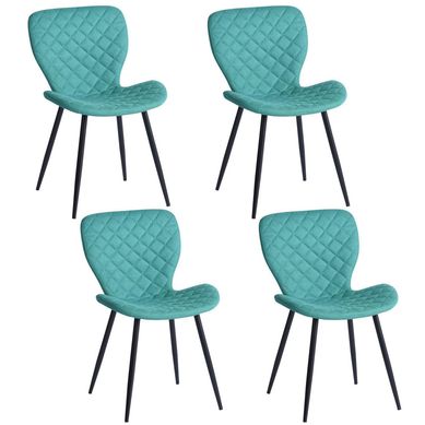 Set de 4 sillas 55x52x83 cm
