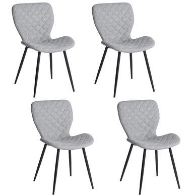 Set de 4 sillas 55x52x83 cm