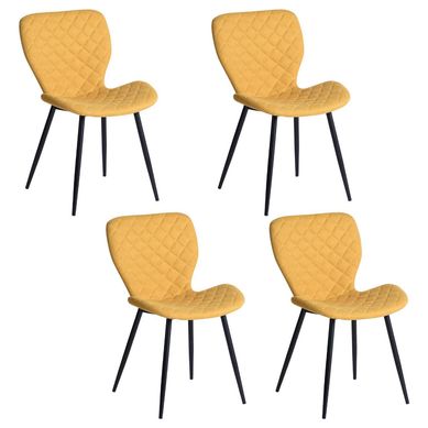 Set de 4 sillas 55x52x83 cm