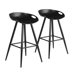 undefined - Set 2 Piso Bar Fiyan Negro 82x48x45 cm