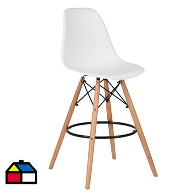 Set de 2 sillas blancas