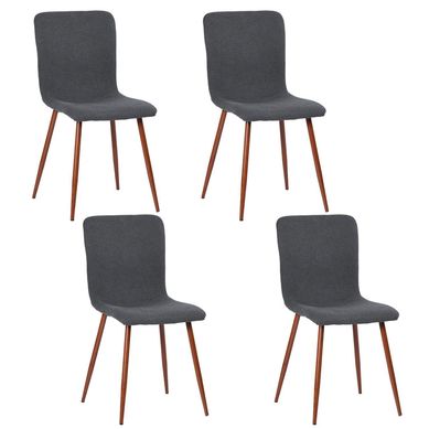 Set de 4 sillas 44x54x87 cm