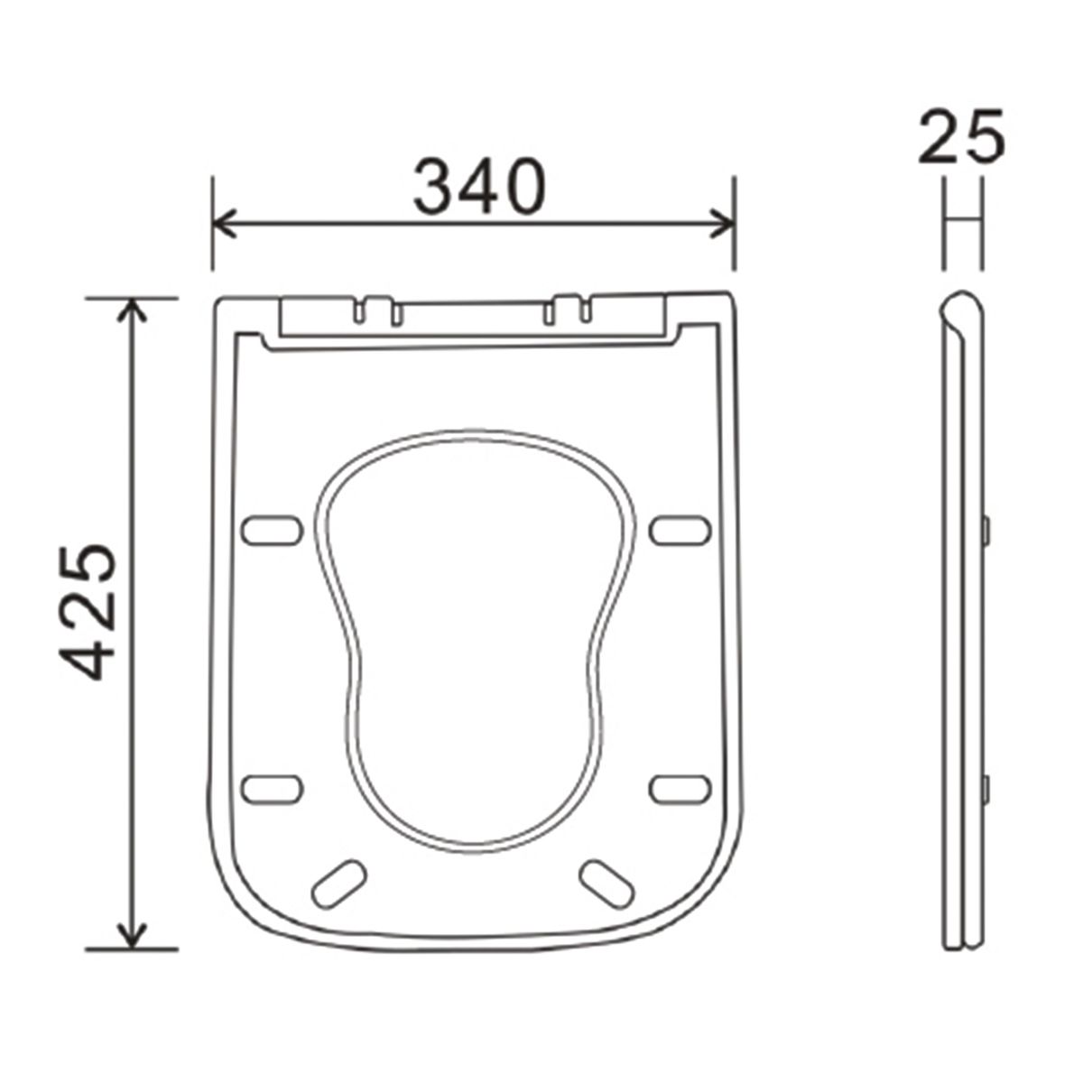 SENSI DACQUA - Asiento tapa sanitario Granada
