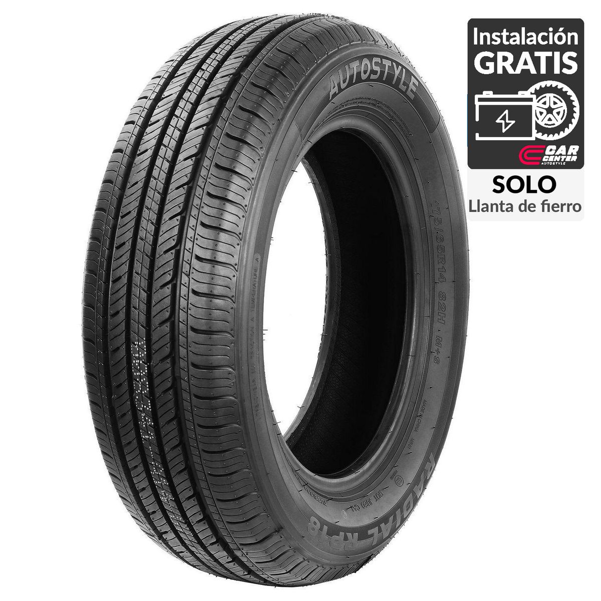 AUTOSTYLE - Neumático para Automóvil 175/175 R14 GSRT007