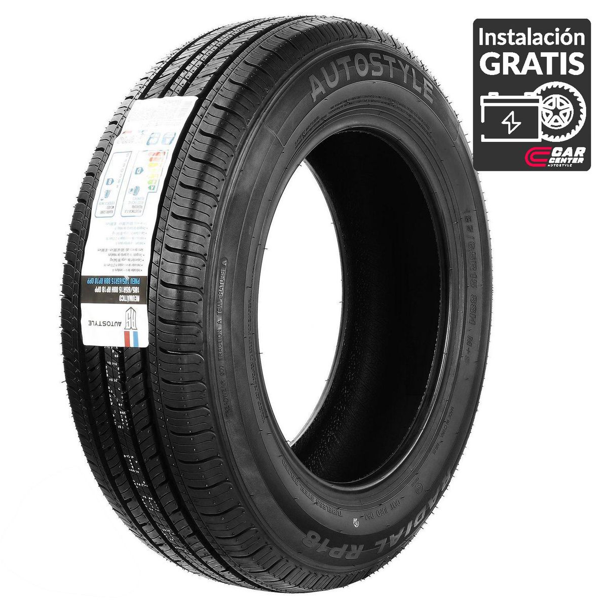 AUTOSTYLE - Neumático para Automóvil 185/185 R15 GSRT008