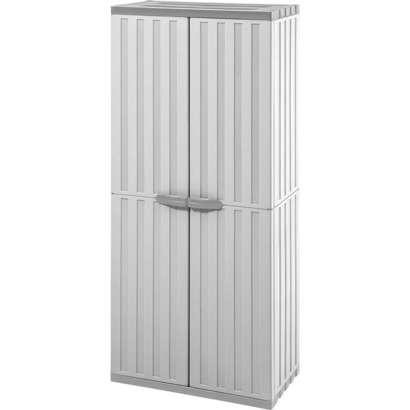 RIMAX - Armario alto liviano gris