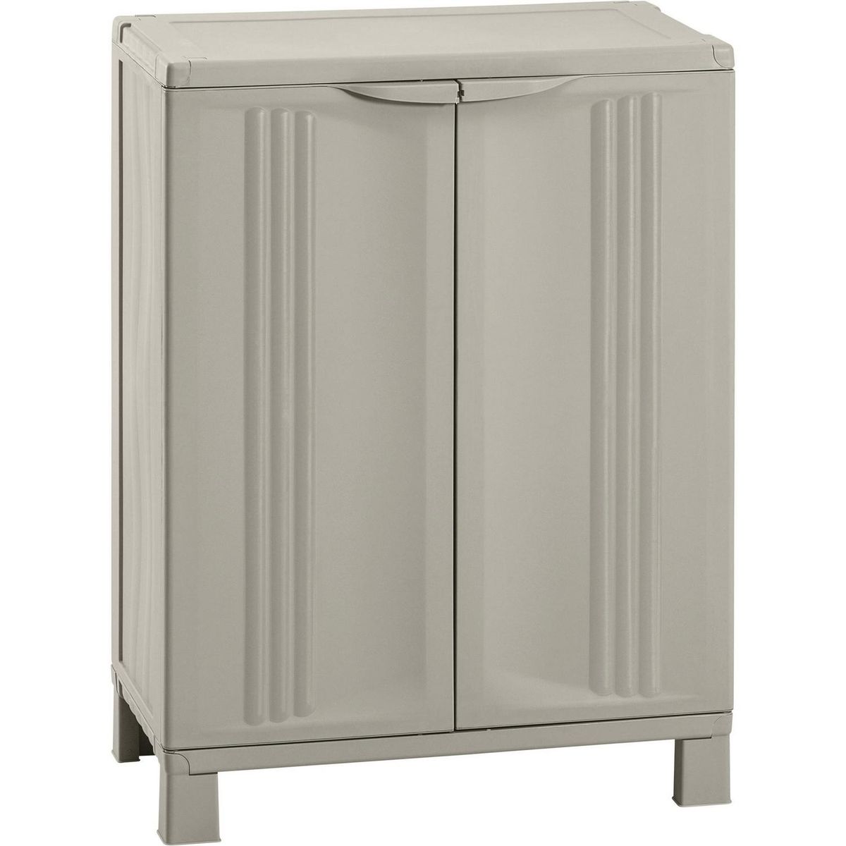 STARPLASTIC - Armario mediano taupe TAUPE