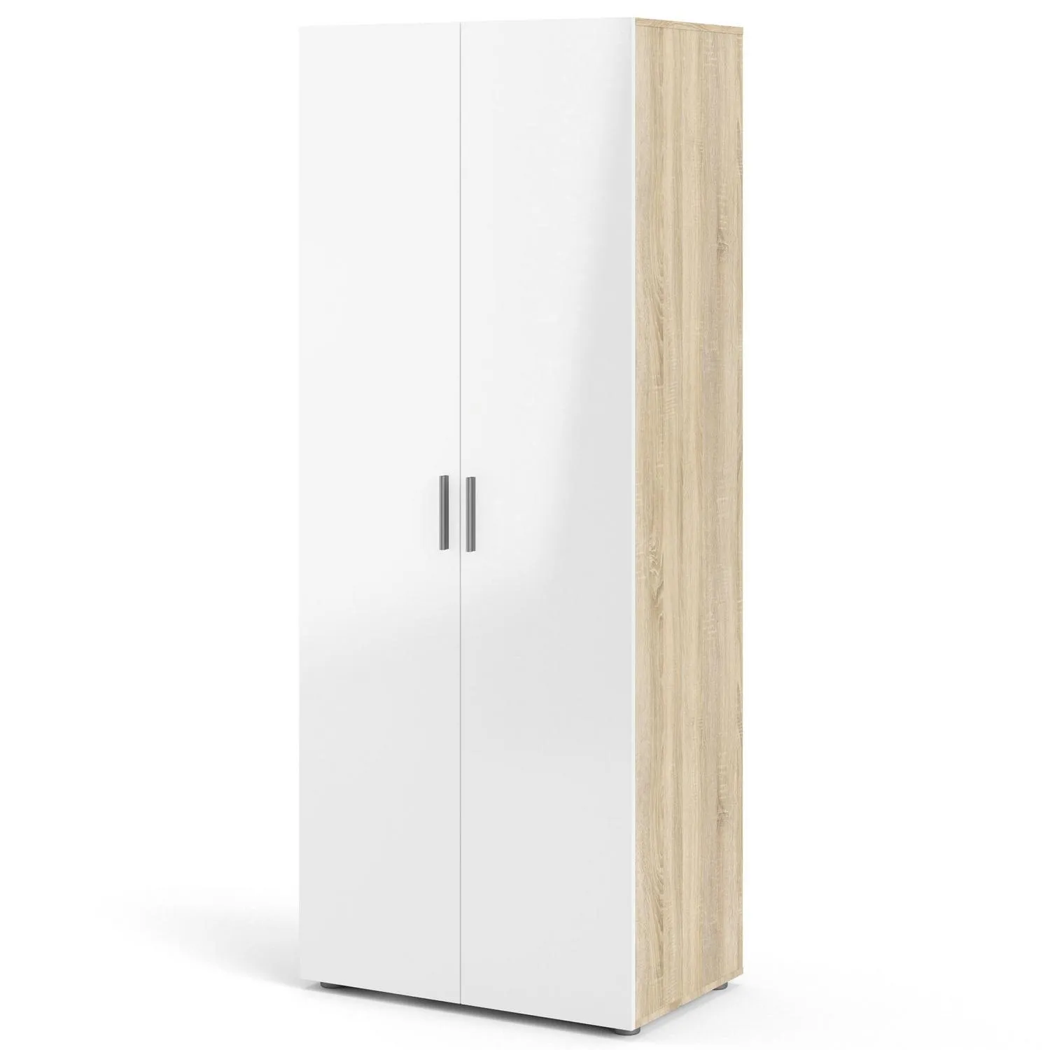 TVILUM Clóset Pepe 2 Puerta(s) 5 Repisa(s) 78,7xx49,75 cm Roble