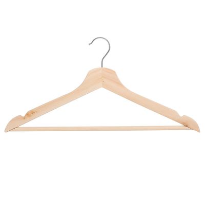 Imagen 2 del producto Set 15 colgadores de ropa natural