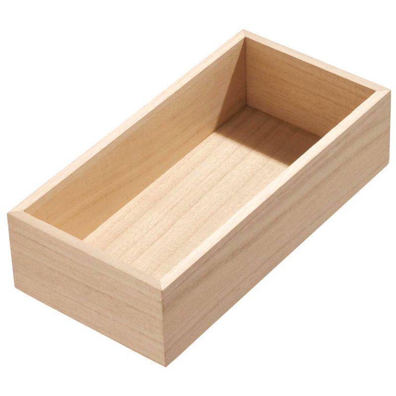 IDESIGN - Caja Madera 25.4x12.7x6.35 cm 0.2 l Natural