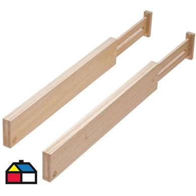 Set 2 divisores madera.