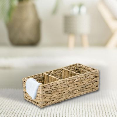 Imagen 2 del producto Canasta 3 Divisiones 15x11x36.5 cm 6 l Natural