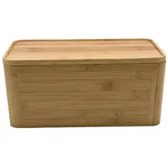 JUST HOME COLLECTION - Caja Bambú 20x12.5x28.5 cm 6 l Bambú