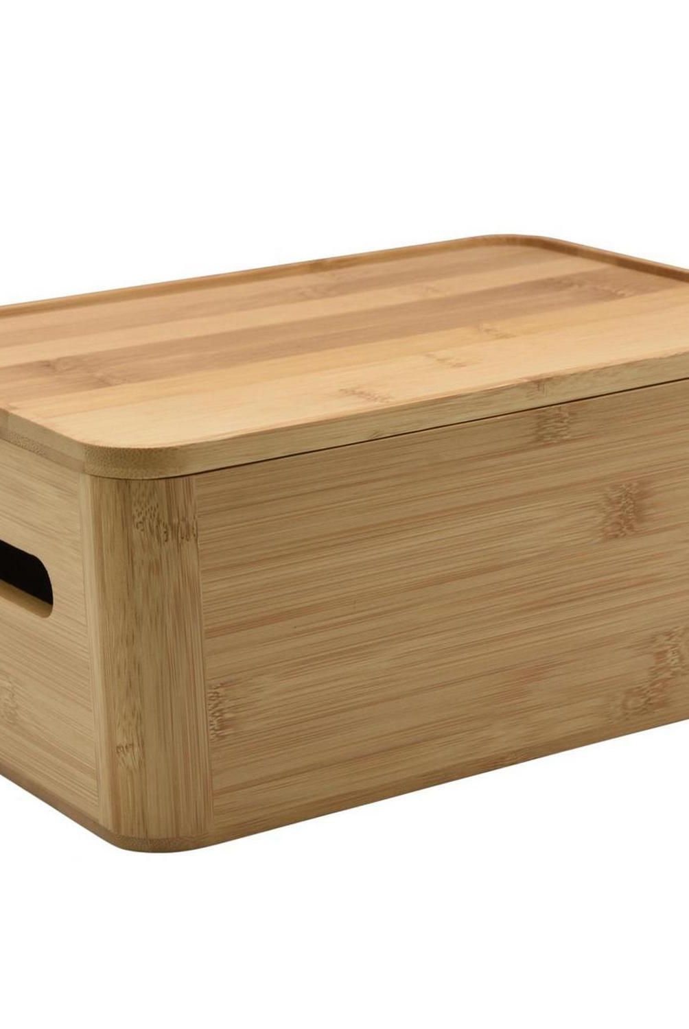 JUST HOME COLLECTION - Caja Bambú 20x12.5x28.5 cm 6 l Bambú
