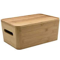 Caja Bambú 20x12.5x28.5 cm 6.86 cm3 Bambú