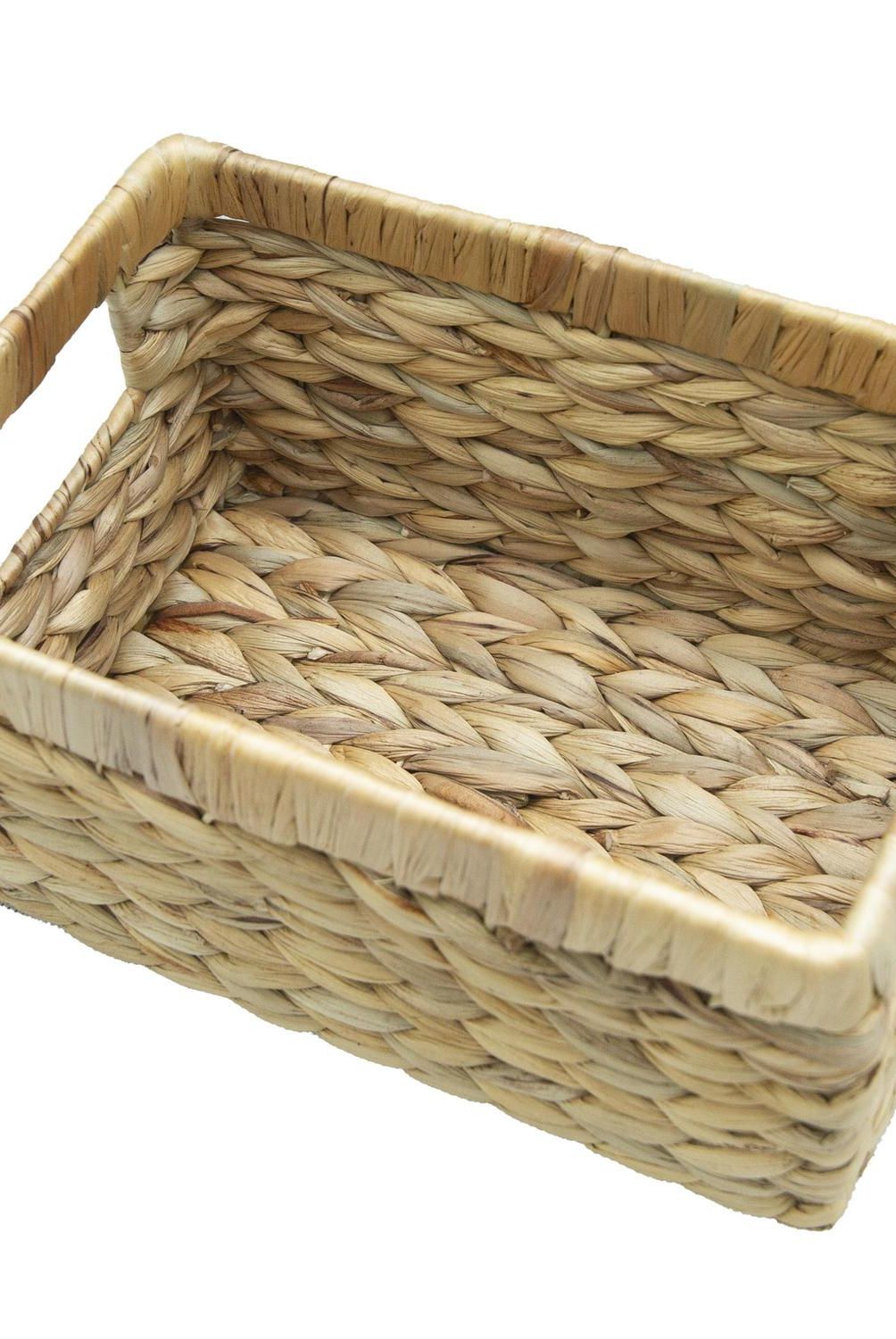 JUST HOME COLLECTION - Canasto fibra 25x16x14 cm Natural