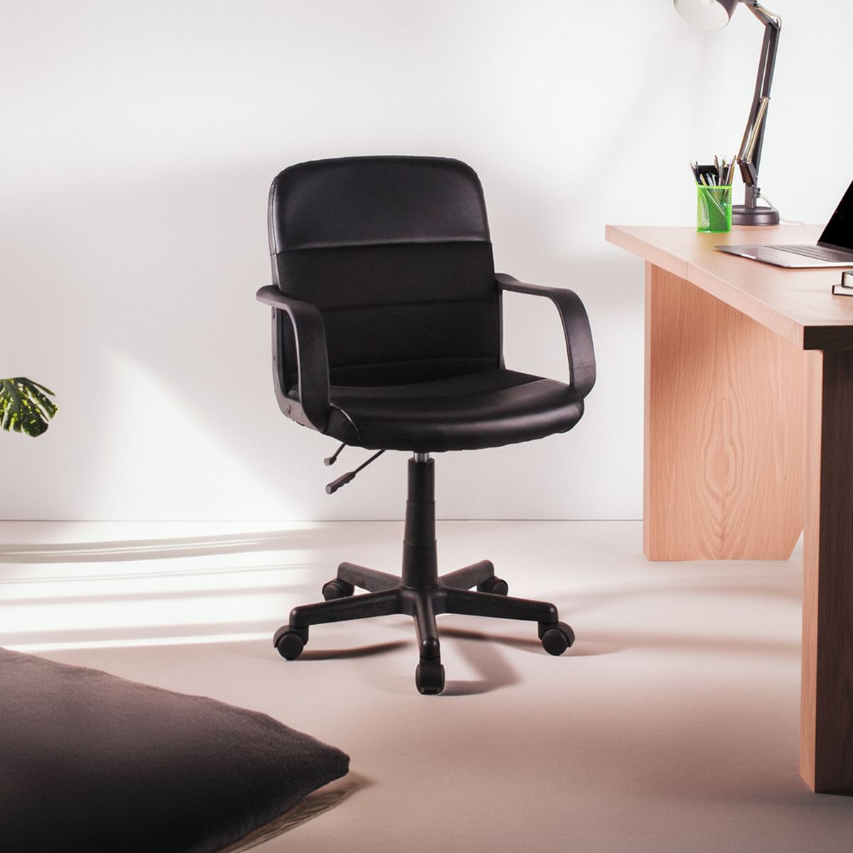 JUST HOME COLLECTION - Silla Escritorio HL-2806 Negro