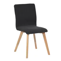 HOMY - Silla Nola Negro 93x55x45 cm