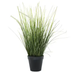 JUST HOME COLLECTION - Planta Artificial Pasto 47 cm Verde