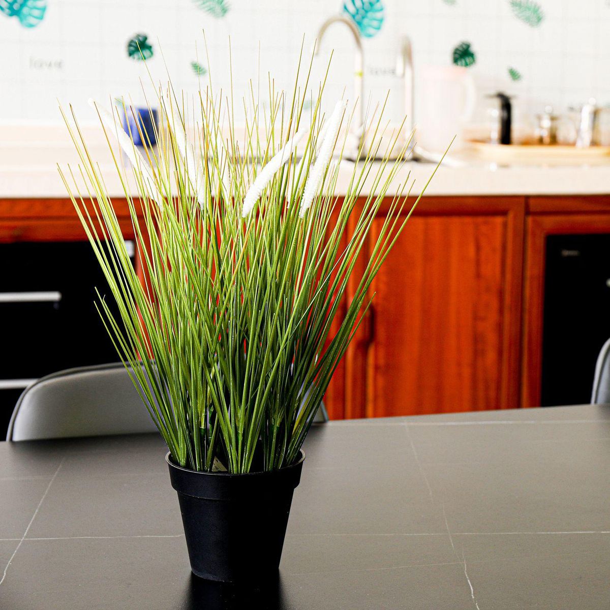 JUST HOME COLLECTION - Planta Artificial Pasto 47 cm Verde