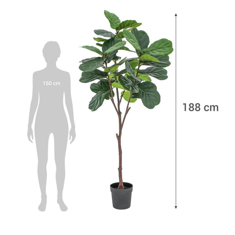 JUST HOME COLLECTION - Planta Artificial Lyrata 188 cm Verde