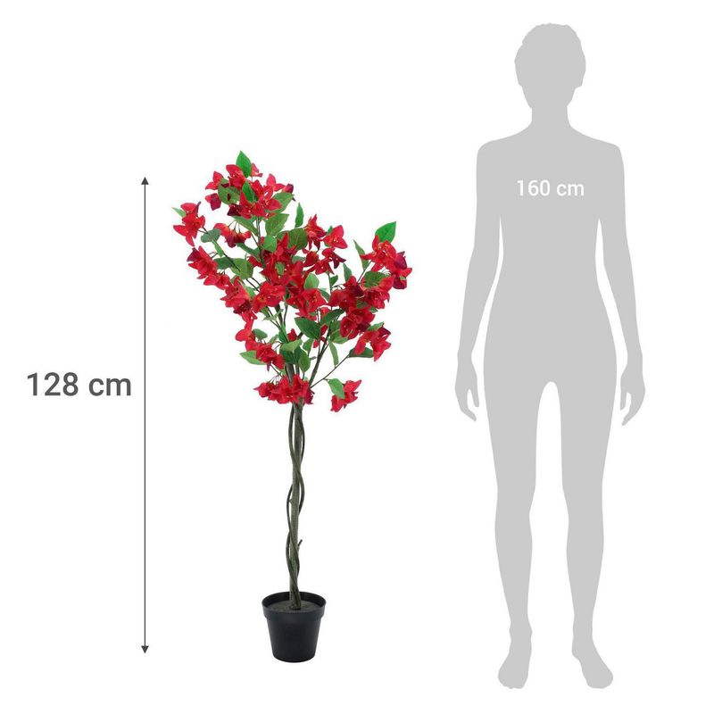 JUST HOME COLLECTION - Planta Artificial Bouganvillea 128 cm Verde