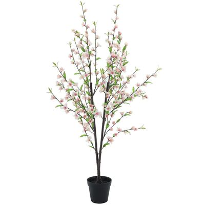 Imagen 2 del producto Planta Artificial Flor Durazno 129 cm Verde