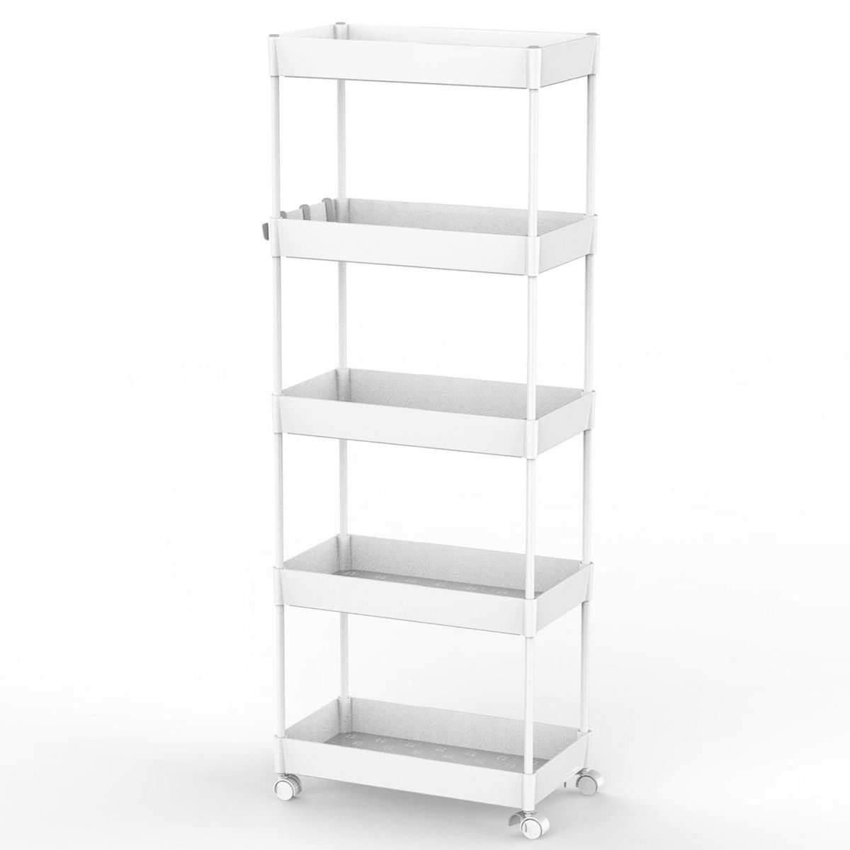 JUST HOME COLLECTION - Carro Organizador 22x110.5x40 cm Blanco