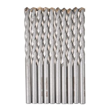 Pack 10 unidades brocas concreto 8 mm