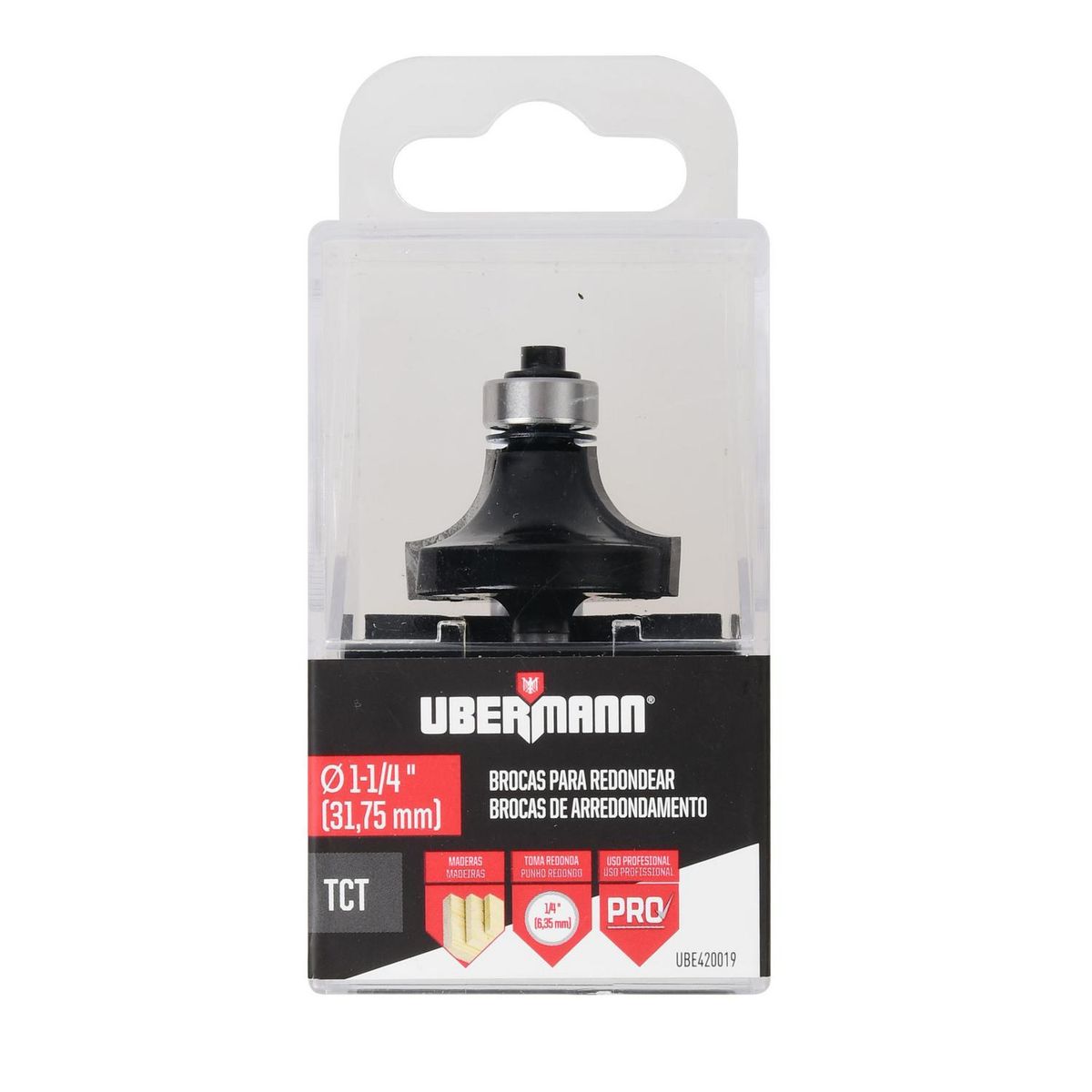 UBERMANN - Fresa rom 1-1/4x21/32x2-5/16"