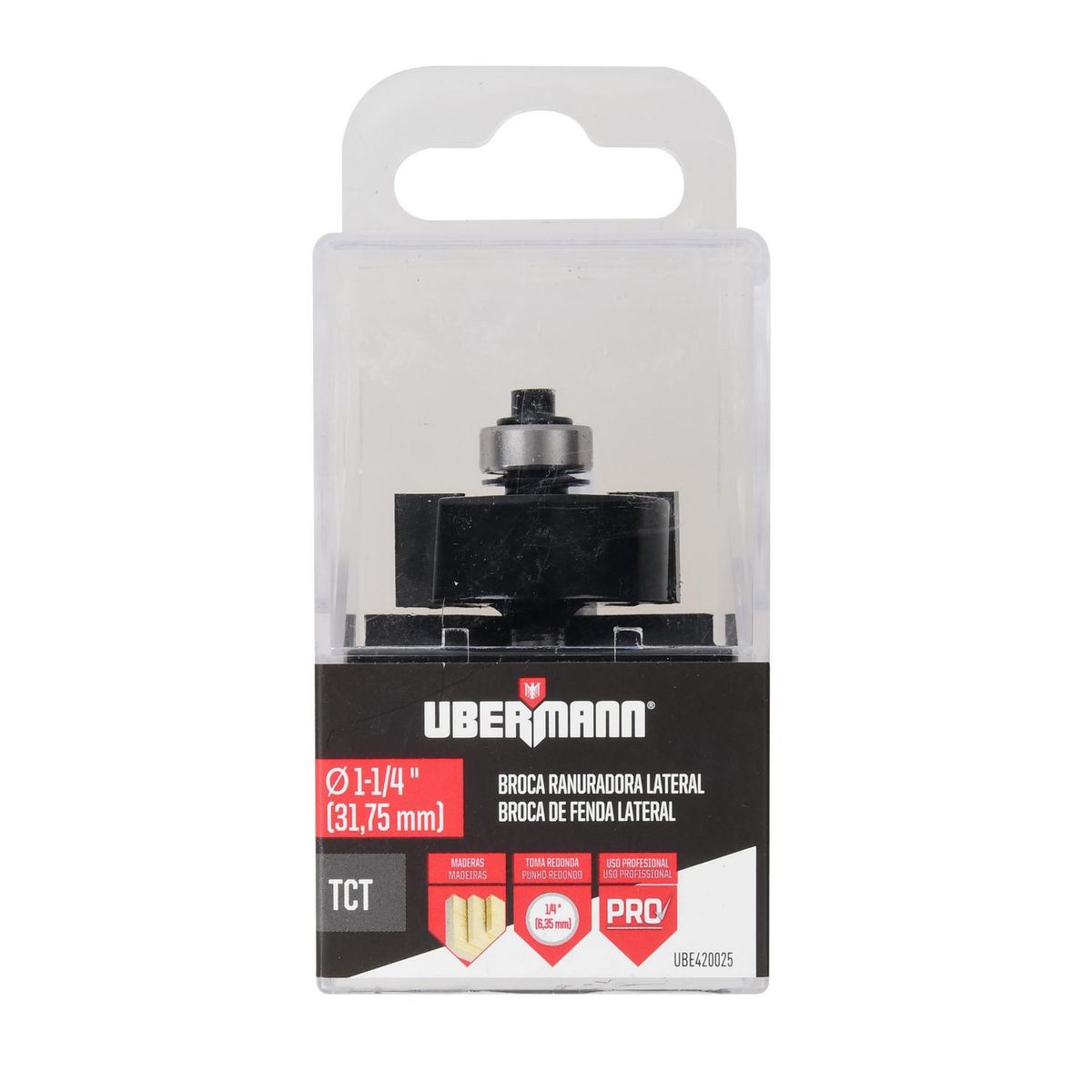 UBERMANN - Fresa rebaje 1-1/4x1/2" uber