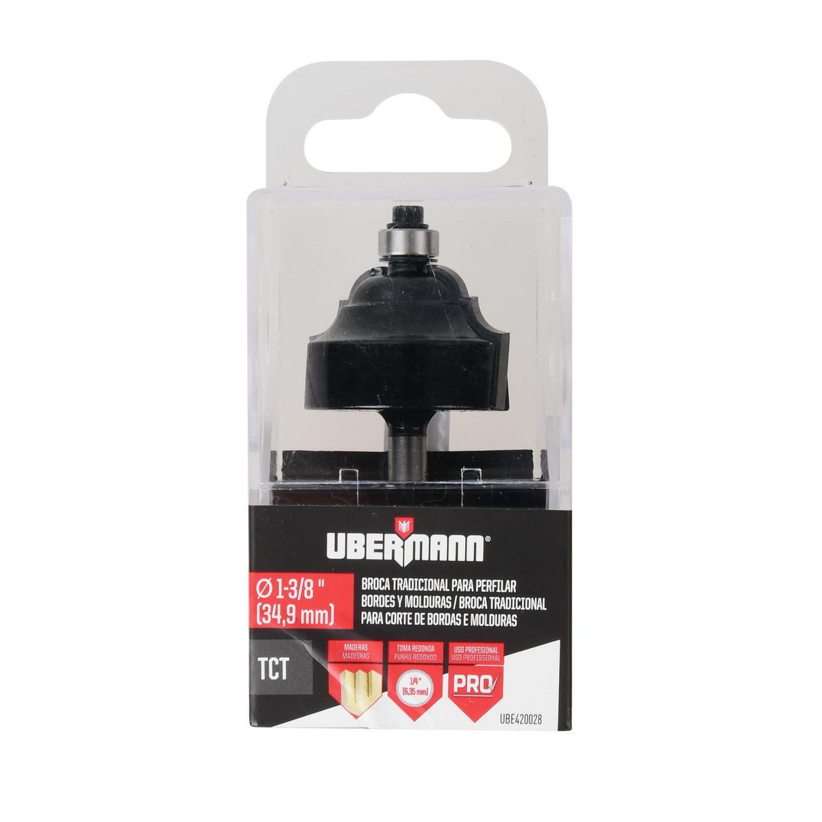 UBERMANN - Fresa roma 1-3/8x7/8x62.5mm