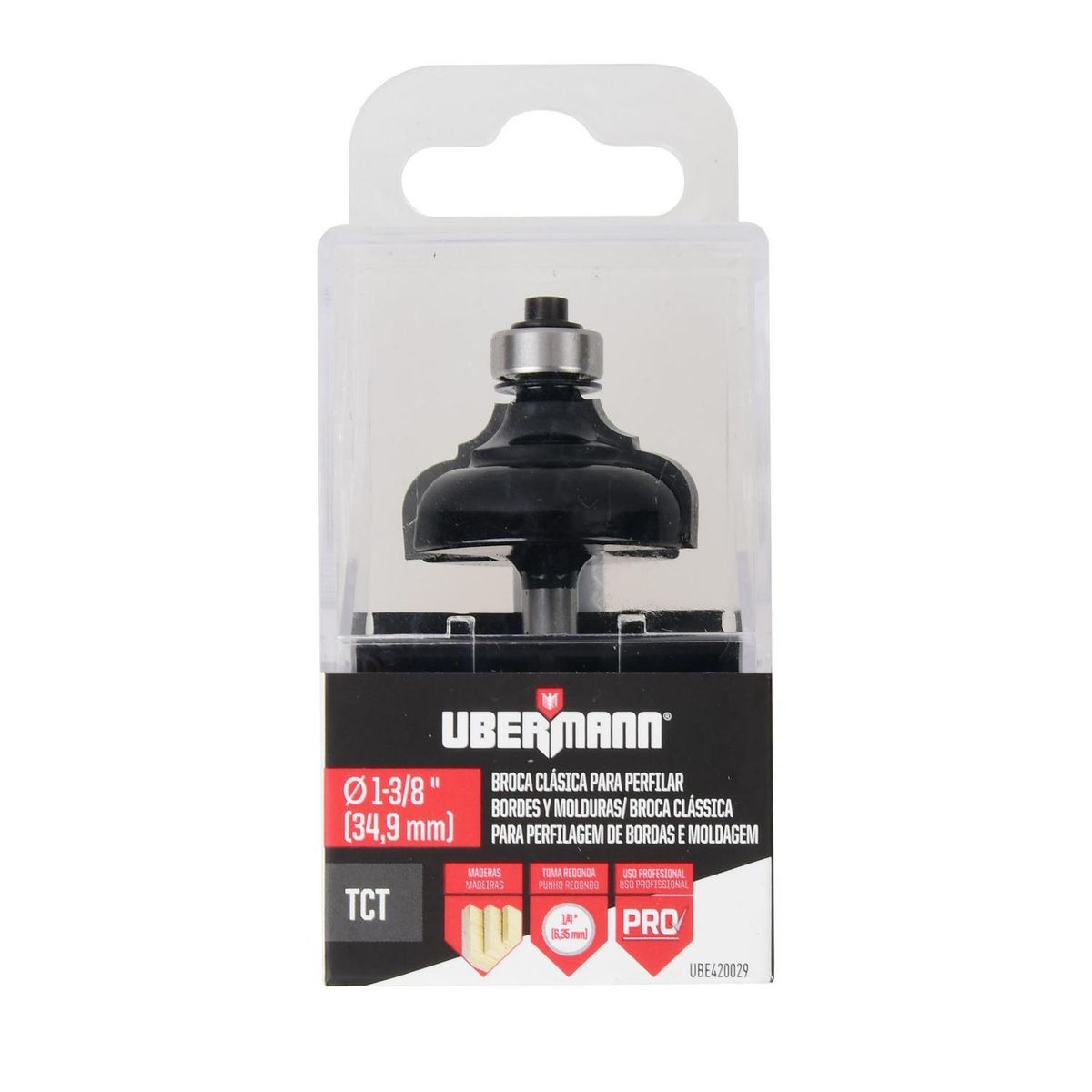 UBERMANN - Fresa rom 1-3/8x11/16x60.5mm