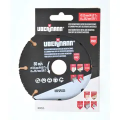 UBERMANN - Disco madera esmeril 4 1/2"