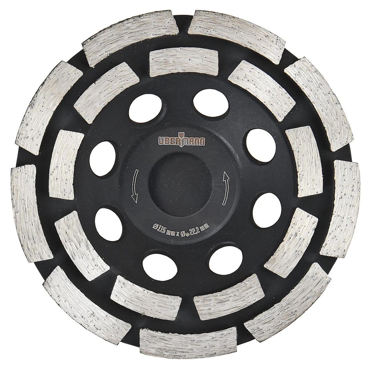 UBERMANN - Copa Diamantada Desbaste 4 1/2 "