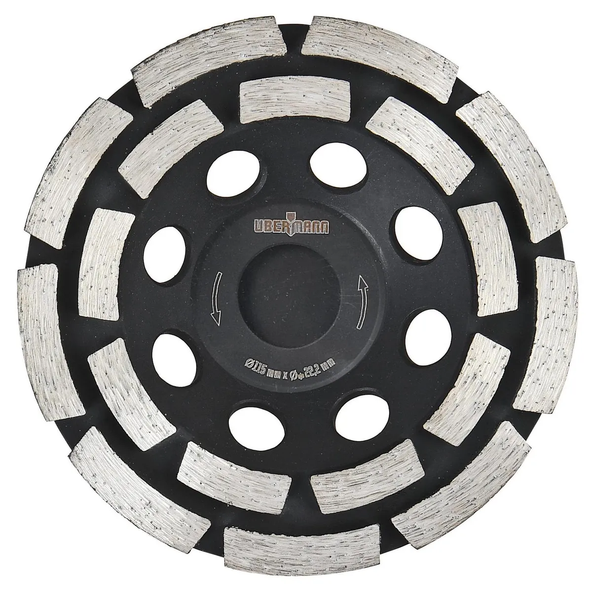 UBERMANN - Copa Diamantada Desbaste 4 1/2 "